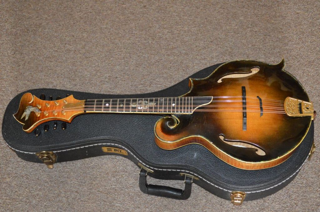 2002 Silver Angel F Mandolin - DYNAMITE! SOLD - Mandolin Store