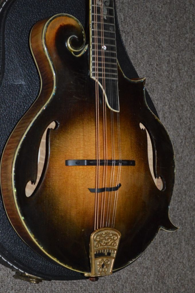 2002 Silver Angel F Mandolin - DYNAMITE! SOLD - Mandolin Store