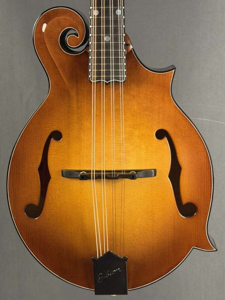 Gibson F5G Custom Mandolin - Honey Burst - Wide Nut - Mandolin Store