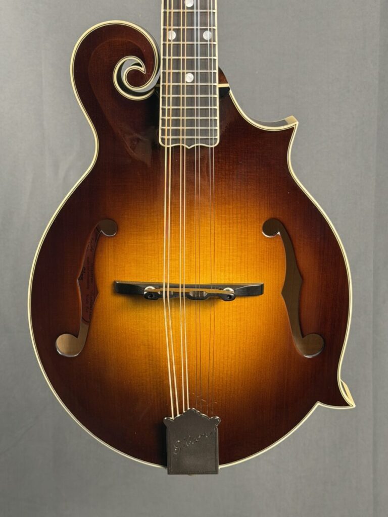 Gibson F5G Custom Mandolin - Red Spruce - Traditonal Burst - Wide
