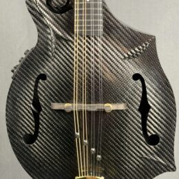 KLOS Carbon Fiber F Style Mandolin - K&K Transducer - Preorder Now!