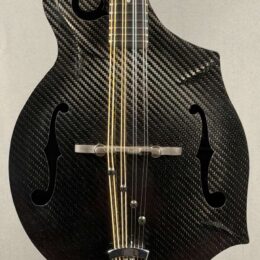 KLOS Carbon Fiber F Style Mandolin - K&K Transducer - Preorder Now!
