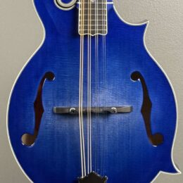 Gibson F-5G Custom Mandolin — Striking Cobalt Blue Burst Finish