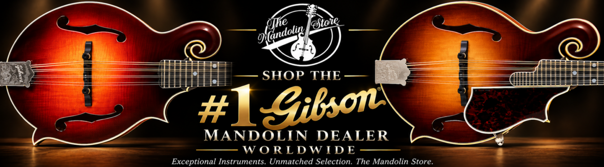 Luxurious Gibson Mandolin Showcase